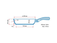 Сковорода чугунная "ОПТИМА", - Изображение 7/9