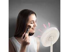 Вентилятор зеркало Beaty breeze Подсветка + вентиляторю.Питание от USB + батарейки - Изображение 3/4