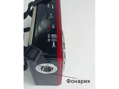 Радиоприемник ТУРИСТ портативный с фонариком маленький USB-заря - Изображение 4/8