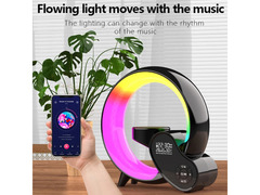 BLUETOOTH-КОЛОНКА, БУДИЛЬНИК, ЦВЕТНАЯ АТМОСФЕРА RGB