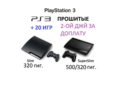 PlayStation 3 PS3 Прошитая 20 игр