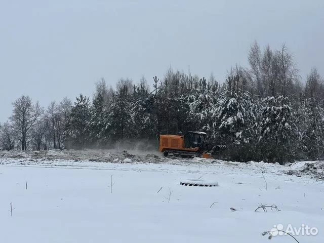 Услуги гусеничного с широкой гусянкой мульчера - 9/10