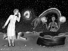 Нарисовать чёрно-белый рисунок  - Изображение 1/3