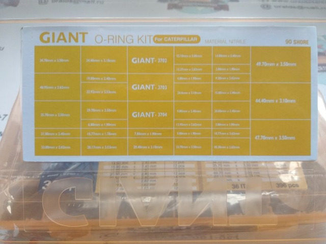 Набор О-колец Giant O-ring Kit Caterpillar - 2/3