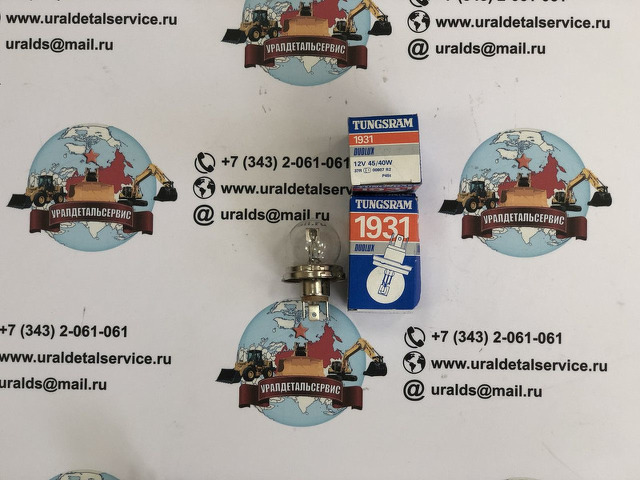 Лампа автомобильная GE 1931 E1 R2 12V 45/40W P45T  - 2/2