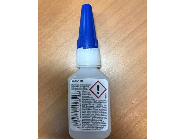 Клей для моментального склеивания LOCTITE 401 - 2/3