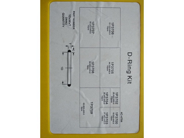 Набор о-колец D-ring kit CATERPILLAR - 2/3