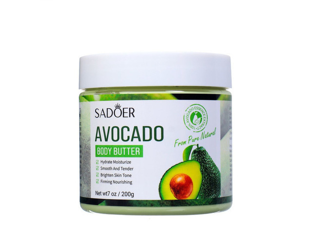 Крем для тела SADOER, 200 г с экстрактом авокадо