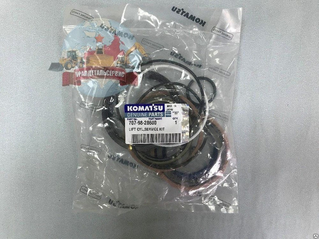 Ремкомплект г/ц подъема отвала Komatsu707-98-28600 - 2/2