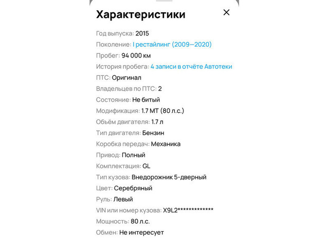 Шевроле Нива  - 10/10