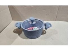 Кастрюля глубокая с керамическим покрытием, 20 см / 1