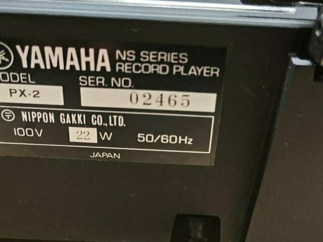 Проигрыватель винила тангенциальный Yamaha PX-2 - 4/12
