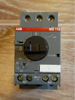 Автомат ABB MS116 1А и MS-225 1,6А и 10А