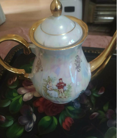 Кофейный - чайный сервиз Мадонна - 9/11