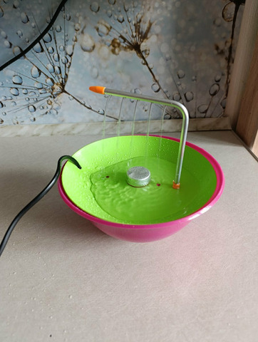 Купалка для попугаев. - 3/4