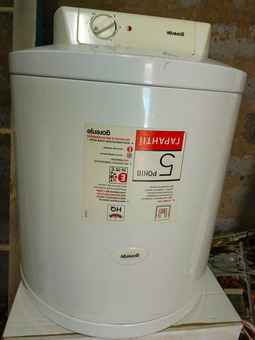 Бойлер б/у Горение на 50 л, рабочий. / 3