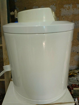 Бойлер б/у Горение на 50 л, рабочий. / 4