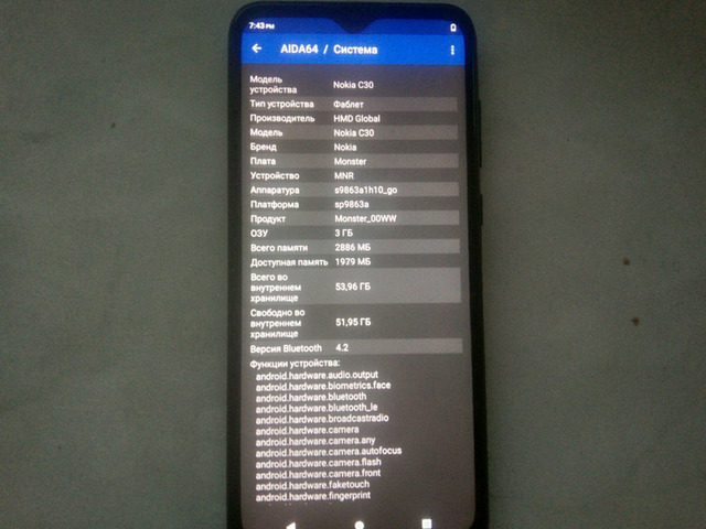 Nokia C30 TA-1359 3/64 на запчасти - 3/7