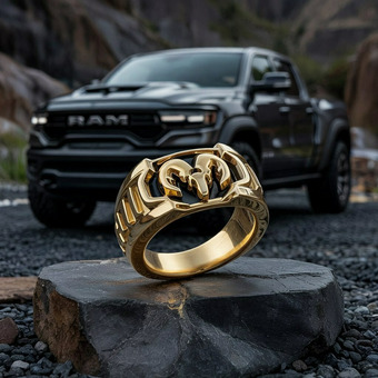 Кольцо “DODGE RAM LEGEND” символ силы и превосходства