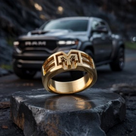 Кольцо “DODGE RAM LEGEND” символ силы и превосходства - 3/5