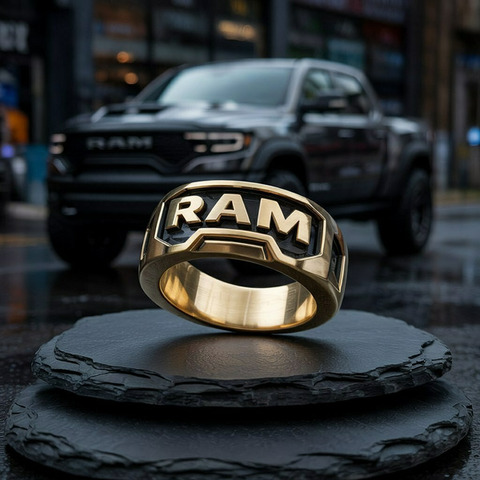 Кольцо “DODGE RAM LEGEND” символ силы и превосходства - 4/5