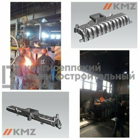 изготовление секций выхлопного коллектора