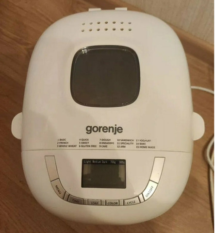 Хлебопечь Gorenje BM910WII - 7/10