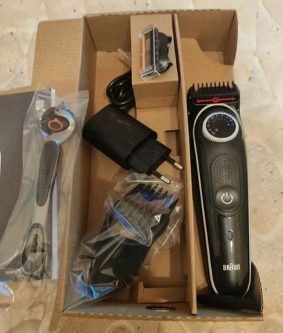 Машинка для стрижки. braun beard trimmer 3 bt 3342 - 4/5