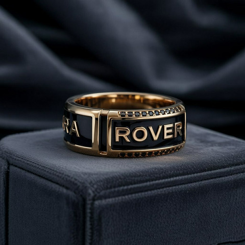 Эксклюзивные  кольца «Range Rover Royal Edition» арт:09907 - 4/4