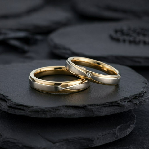 Обручальные кольца - бриллианты - 4/10