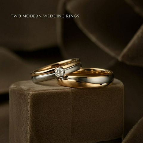 Обручальные кольца - бриллианты - 5/10