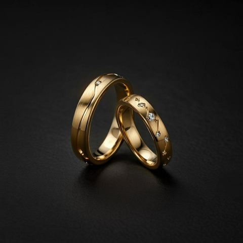 Обручальные кольца - бриллианты - 6/10