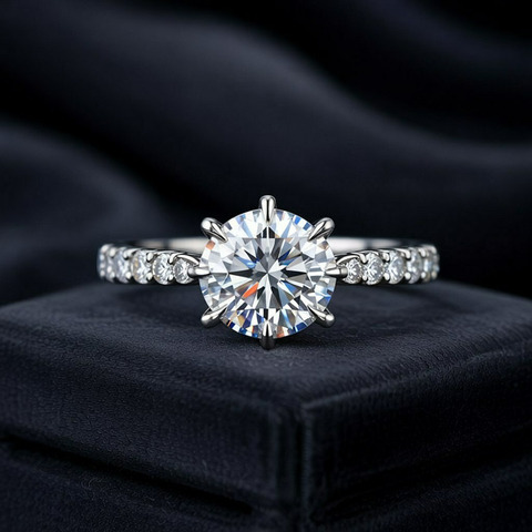 Обручальные кольца - бриллианты - 9/10