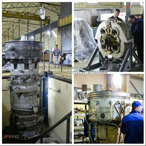 капитальный ремонт,тестирование газотурбинных двигателей