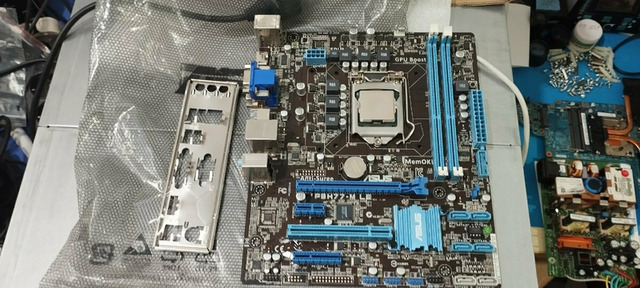 Мат плата Asus P8H77-M LE - 1/3