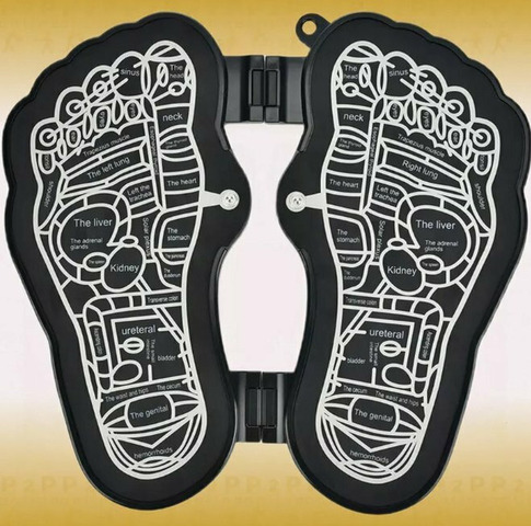 Складной EMS массажер ног. Миостимулятор нейромышечный - 1/8