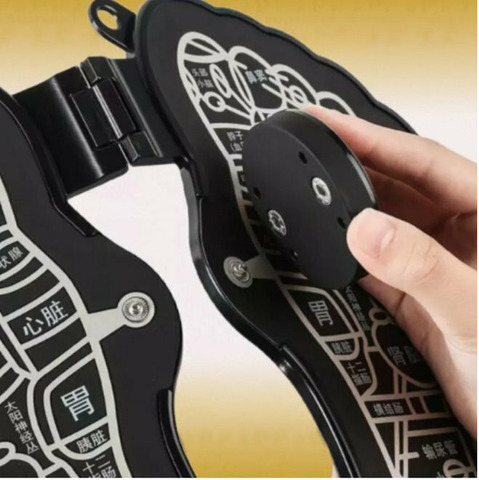 Складной EMS массажер ног. Миостимулятор нейромышечный - 3/8