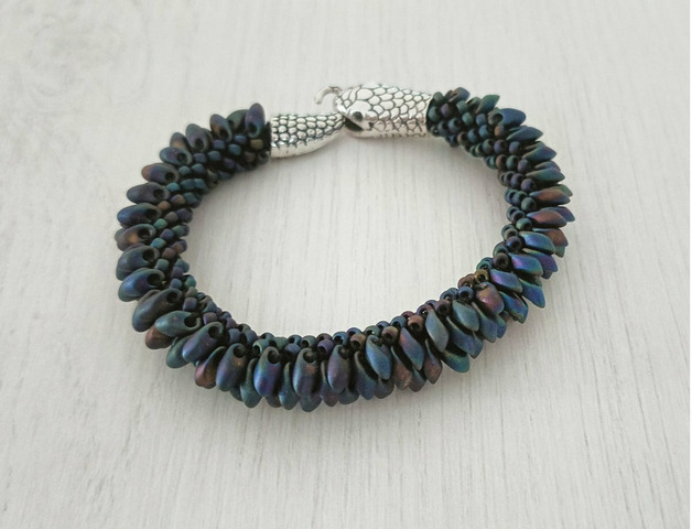 Браслет "чешуя дракона"