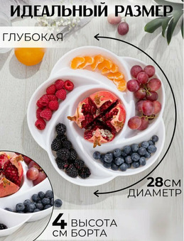 Менажница. Тарелка сервировочная.