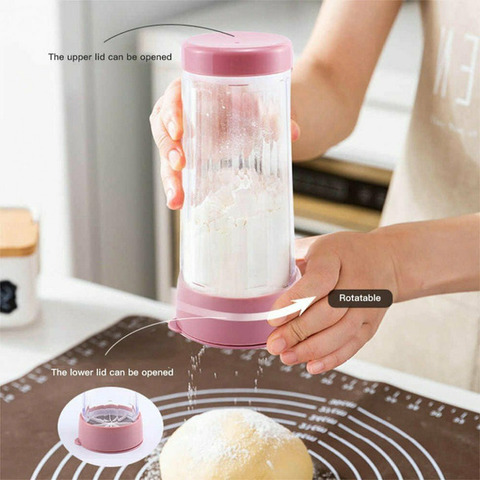 Сито для муки,Сетчатый вращающийся с крышкой - 6/6