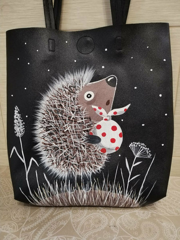 Сумка шоппер кожаная - 4/4