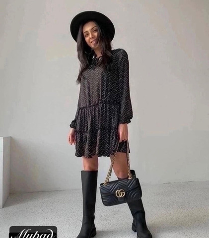 Платье в горох - 1/4