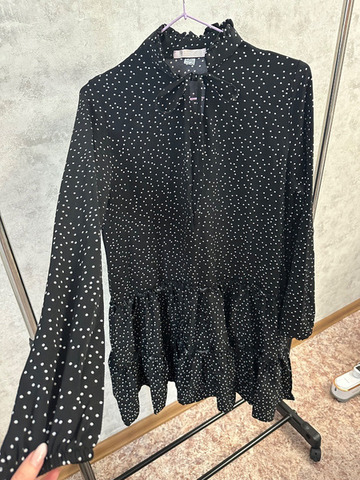 Платье в горох - 3/4