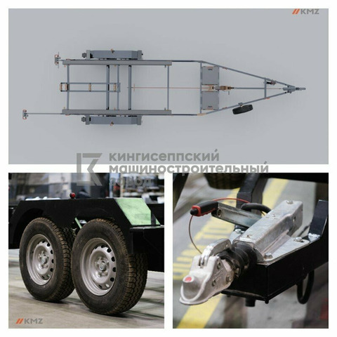 Прицеп для перевозки катеров, лодок и яхт «Валья» - 1/3