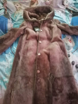 Шуба мутоновая натуральная