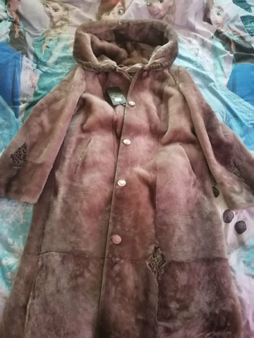 Шуба мутоновая натуральная - 3/8