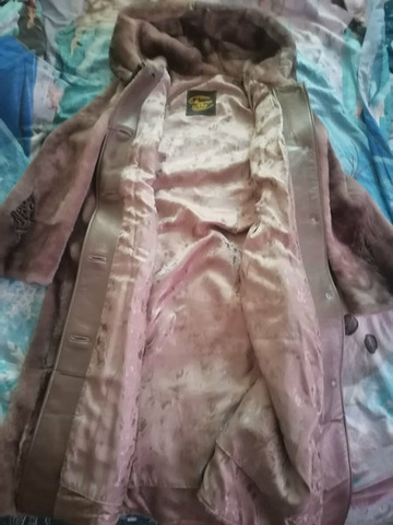 Шуба мутоновая натуральная - 5/8