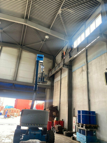 Нивелировка, рихтовка крановых путей мостовых кранов. - 5/6