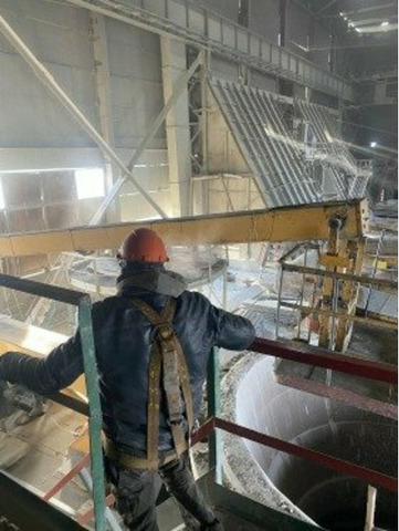 Нивелировка, рихтовка крановых путей мостовых кранов. - 6/6