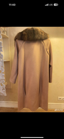 утепленное пальто с соболем - 2/5